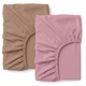 Простирадло на резинці Cosas BLUSH SAND Варена бавовна 160х200х20 2 шт (2200000044204) - зображення 1