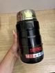 Термос вакуумний харчовий з нержавіючої сталі з широким горлом Thermos Stainless King Food Flask 710 мл, колір темно-синій, об'єм - зображення 2