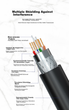 Патч-корд BOSENDE BSD-GYL Cat 6 экранированный 1 Гбит/с 1 м (BSD-GYL-01) - изображение 5