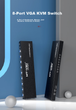 KVM-перемикач MT-Viki MT-801UK-L 8-портовий VGA - зображення 3