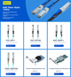 Кабель оптический активный Wanzhaotongguangdian SFP+ AOC 10G, 15 м (AOC-S1S1-015-HW) - изображение 7