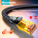 Патч-корд SAMZHE RJ7150M Cat 7 экранированный 10 Гбит/с 15 м Черный - изображение 2