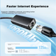 Сетевой адаптер Ugreen 15636 / USB 3.0 / Gigabit Ethernet (RJ45) / Black - изображение 3