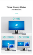 KVM-перемикач MT-Viki MT-HK201W 2-портовий HDMI-USB 4K при 30 Гц - зображення 5