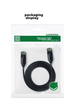 Патч-корд Ugreen NW122 Cat 6a 10 Гбіт/с мідь плоский 15 м Чорний (25034) - зображення 14