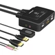 KVM-перемикач MAXCENT AE-102HA 2-портовий HDMI-USB з підтримкою звуку - зображення 2
