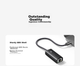 Сетевой адаптер Ugreen 15637 / USB Type-C / Gigabit Ethernet / Black - изображение 14