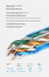 Кабель сетевой TP-LINK TL-EC600 Cat6 UTP из бескислородной меди, 100 м - изображение 10
