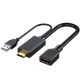 Конвертер HDMI to Displayport, 4K, HDMI 2.0 45647 - изображение 1