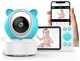 Видеоняня C8 WiFi с экраном 5 дюймов со смартфона, датчик звука, движения, ночное видение и поворотной камерой 2K - изображение 1