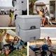 Туалет портативний Trizand 24498 туристичний 20 л - изображение 14