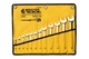 Ключі комбіновані MASTERTOOL SATIN FINISH набір 12 шт (8/10/12/13/14/15/17/19/22/24/27/30 мм) CrV DIN 3113 у чохлі 71-2113 - зображення 1