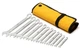Ключі комбіновані MASTERTOOL COLD FORGED набір 12 шт (6–14/17/19/22 мм) 31CrV3 DIN 3113 у чохлі 72-1112 - зображення 2