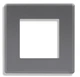 Розетка з USB + Type-C 1DAL | Сірий з З/К + Шторки (P86-STUTC.GR) - зображення 6