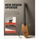 Гитарный комплект Donner Music HUSH-Ⅰ Silent Guitar Maple Natural EC1780 (36265) - изображение 4