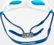 Очки для плавания Aqua Speed VORTEX MIRROR+CASE 8897 белый, синий, голубой Унисекс One Size - изображение 3