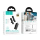Беспроводной петличный микрофон Hoco L20C Fair USB-C/Lightning/3.5 мм - изображение 2