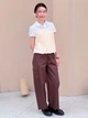 Поло женское Uniqlo 775035039 XL Молочное (1161939391) - изображение 9
