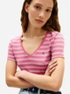 Футболка хлопковая женская Tommy Hilfiger 460923144 M Розовая (1161910461) - изображение 4