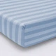 Простынь на резинке MirSon Royal Soft Stripe 30-0028 Amberly 120x190 см (2200011307183) - изображение 1