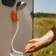 Аккумуляторный душ с насосом и зарядкой от USB портативный с цифровым индикатором для дачи и кемпинга - изображение 5
