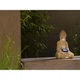 Декоративная солнечная фигура фонарь Livarno home Solar-Deko-Buddha, садовое освещение - изображение 3