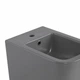 Биде подвесное Qtap Tern 520x350x330 мм, Stone grey QT17551303GSG - изображение 5