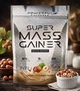 Гейнер SUPER MASS GAINER - 4000 g, Лісовий горіх - зображення 1