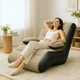 Надувное кресло Inflatable Sofa с подлокотниками и насосом для дома дачи и отдыха 140х85х80см - изображение 9