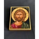 Маленькая писаная икона Венчальной Пары 9×11,5 см - изображение 9