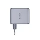 Сетевое зарядное устройство Tech-Protect PowerVision NC100W-GAN 3-Port PD 100W / QC3.0 Dark Grey (5906302324453) - изображение 3