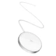 Беспроводная зарядка Baseus Simple Mini4 Air Qi2 15W магнитная Silver (6932172670955) - изображение 2