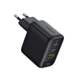 Сетевое зарядное устройство Baseus EnerFill FE22 70W 2x USB-C + USB-A Black (6942521209712) - изображение 2