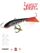 Балансир Lucky John FIN 5 70 мм 12 г морозостойкий пластик красный/прозрачный - изображение 1