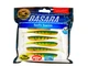 Виброхвост 3D BASARA SOFT SWIM 8,9 см PG13 пластик 6 шт (набор 6 шт) - изображение 2