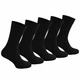 Набір однотоних шкарпеток Premier Socks, Чорна класика, 5 пар в наборі, розм. 40-42 - изображение 1
