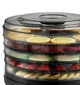 Сушилка для овощей и фруктов Zepline ZP-029 800 Вт дегидратор пищевой 35 70 °C электросушилка 5 уровней до 1 кг на поддон сушилка для грибов ягод зелени трав с вентилятором защитой от перегрева 32 × 28 см черная - изображение 4