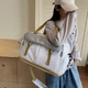 Спортивная сумка Lesko 7362 White для спорта фитнеса путешествий как ручная кладь - изображение 3