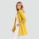 Жіноча подовжена сорочка FellyShirt, розмір S-M, жовта - зображення 3