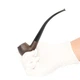 Люлька для куріння Muxiang Ebony Wood Churchwarden without filter 0053 - изображение 5