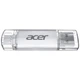 USB флеш накопитель Acer 32GB UP300 Silver USB 3.2/Type-C (BL.9BWWA.588) - изображение 3