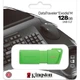 USB флеш накопитель Kingston 128GB DataTraveler Exodia M Green USB 3.2 (KC-U2L128-7LG) - изображение 4