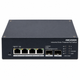 Коммутатор Hikvision DS-3T1506HP-EI-UPS управляемый настольный 4 порта 2-120 Вт PoE - изображение 2