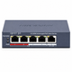 Коммутатор Hikvision DS-3E0105P-E/M(C) неуправляемый настольный 5 портов 50 Вт PoE - изображение 2
