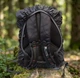Чехол для рюкзака 45л PackProof накидка на рюкзак чёрный - изображение 4