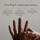 Набір примірочних кілець Oura Ring 5 Sizing Kit комплект для підбору смарт кільця пластиковий примірочний для вимірювання пальця перед покупкою визначення точного розміру - зображення 3