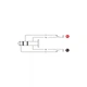 Переходник Roxtone RP-AN-345 6.3mm jack stereo male (папа) - 2x3.5mm jack mono female (мама) - изображение 3