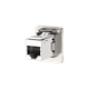 Роз'єм Roxtone RA-D-C6A RJ45(CAT6a) панельний - зображення 2