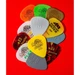 Набор медиаторов Dunlop PVP-112 Acoustic Guitar Variety Pack (12 шт.) - изображение 3
