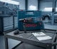 Перфоратор Bosch 800 Вт електричний SDS-plus 2.8 Дж мережевий 3 режими дриль ударний 900 об хв відбійний молоток 4000 уд хв для бетону 26 мм цегли каменю ремонту будівництва з реверсом регулюванням обертів змінним патроном кейсом - зображення 4